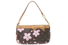Load image into Gallery viewer, 極美品 LOUISVUITTON ルイヴィトン 村上隆 ポシェットアクセソワール ポーチ M92006 モノグラムチェリーブロッサム 中古 4c076357