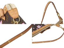 Load image into Gallery viewer, 極美品 LOUISVUITTON ルイヴィトン 村上隆 ポシェットアクセソワール ポーチ M92006 モノグラムチェリーブロッサム 中古 4c076357