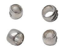 画像をギャラリービューアに読み込む, CHROME HEARTS クロムハーツ CLASSIC OVAL クラシック オーバルクロス リング 重量約41.9g サイズ18号 シルバー925 美品 中古 4c076361