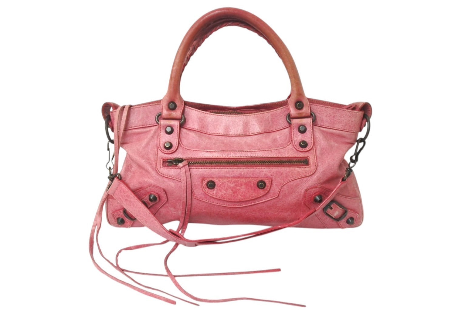 BALENCIAGA バレンシアガ ザ ファースト 2WAY ハンドバッグ ワン