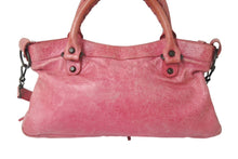 画像をギャラリービューアに読み込む, BALENCIAGA バレンシアガ ザ ファースト 2WAY ハンドバッグ ワンショルダー ピンク レザー 103208 良品 中古 4c076364