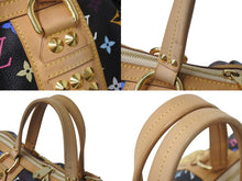 Load image into Gallery viewer, LOUIS VUITTON ルイヴィトン コートニーGM 2WAY ハンドバッグ ショルダーバッグ M40261 スタッズ ブラック マルチカラー 美品 中古 4c076367