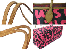 画像をギャラリービューアに読み込む, 極美品 LOUIS VUITTON ルイヴィトン トートバッグ ネヴァーフルGM モノグラムグラフィティ フューシャ M93701 中古 4c076368