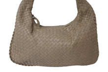 画像をギャラリービューアに読み込む, BOTTEGA VENETA ボッテガヴェネタ イントレチャート ホーボー ワンショルダーバッグ ミデュアム ベージュ 115653 良品 中古 4c076370