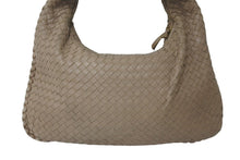 画像をギャラリービューアに読み込む, BOTTEGA VENETA ボッテガヴェネタ イントレチャート ホーボー ワンショルダーバッグ ミデュアム ベージュ 115653 良品 中古 4c076370