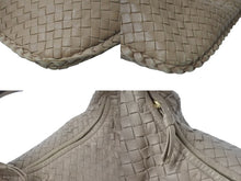 画像をギャラリービューアに読み込む, BOTTEGA VENETA ボッテガヴェネタ イントレチャート ホーボー ワンショルダーバッグ ミデュアム ベージュ 115653 良品 中古 4c076370