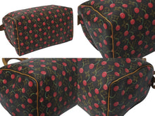 Load image into Gallery viewer, LOUIS VUITTON ルイヴィトン モノグラムチェリー スピーディ25 ハンドバッグ M95009 村上隆 ブラウン 美品 中古 4c076371