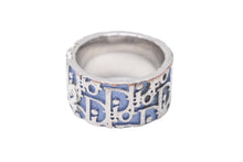 Load image into Gallery viewer, Christian Dior クリスチャンディオール トロッター No.2 リング 7号 シルバーカラー 美品 中古 4c076375