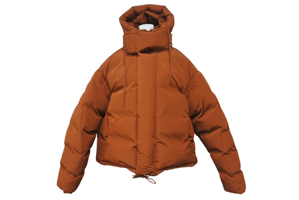 Very Good Condition ENTIRE STUDIOS 22AW Down Jacket ES2034 Orange Size M Nylon Polyester Used 4c076377