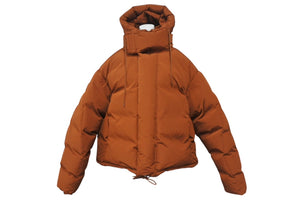 Very Good Condition ENTIRE STUDIOS 22AW Down Jacket ES2034 Orange Size M Nylon Polyester Used 4c076377