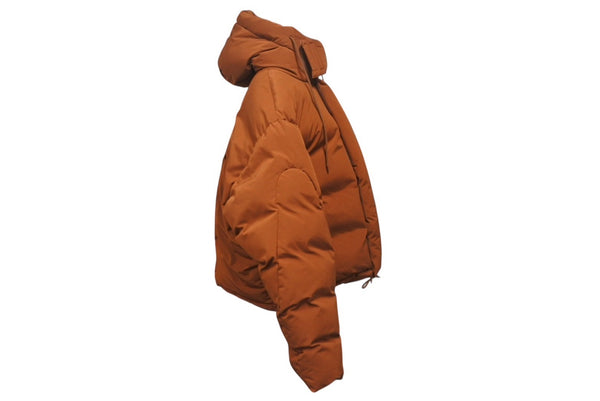 Very Good Condition ENTIRE STUDIOS 22AW Down Jacket ES2034 Orange Size M Nylon Polyester Used 4c076377