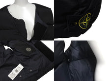 Load image into Gallery viewer, 極美品 STONE ISLAND ストーンアイランド 22AW ナイロン ダウンベスト 7715G1019 ブラック サイズL 中古 4c076381