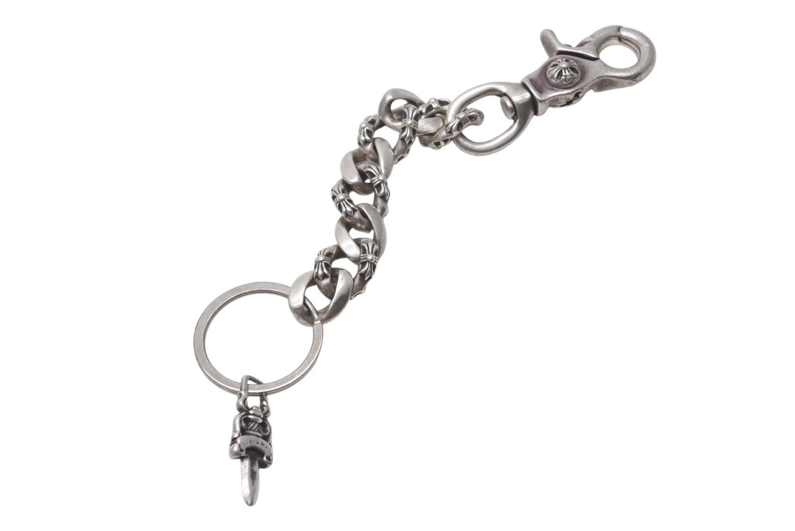 クロムハーツ ROLLER LONG-S/1クリップ8LINKロングローラー フローラル