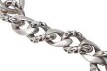 画像をギャラリービューアに読み込む, Chrome Hearts クロムハーツ シルバーキーチェーン CLP CHN FANCY-L ロングファンシーリンク 8LINK 83.7g 美品 中古 4c076383