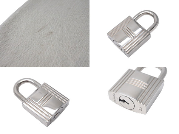Like new condition HERMES Hermes handbag Haut à Courroies 50 beige rose silver hardware ◻Q stamp, used, 4c076384
