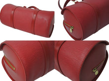 Load image into Gallery viewer, 極美品 LOUIS VUITTON ルイヴィトン エピ スフロ ハンドバッグ レザー カスティリアンレッド M52227 エピレザー 中古 4c076400