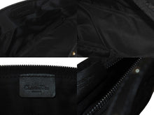 Load image into Gallery viewer, Dior ディオール トロッター ミニハンドバッグ 総柄 ブラック MC0063 コットンキャンバス レザー シルバー金具 中古 4c076402