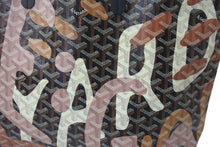 画像をギャラリービューアに読み込む, 新品同様 GOYARD ゴヤール サン ルイPM トートバッグ レターズカモフラージュ ゴヤールディンキャンバス ブラック シルバー金具 中古 4c076416