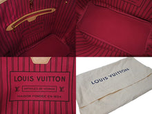 画像をギャラリービューアに読み込む, 極美品 LOUIS VUITTON ルイヴィトン ネヴァーフルMM トートバッグ M40156 モノグラム ブラウン ゴールド金具 中古 4c076436