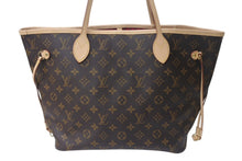 画像をギャラリービューアに読み込む, 極美品 LOUIS VUITTON ルイヴィトン ネヴァーフルMM トートバッグ M40156 モノグラム ブラウン ゴールド金具 中古 4c076436