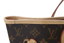 画像をギャラリービューアに読み込む, 極美品 LOUIS VUITTON ルイヴィトン ネヴァーフルMM トートバッグ M40156 モノグラム ブラウン ゴールド金具 中古 4c076436