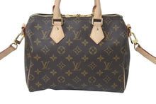 Load image into Gallery viewer, 極美品 LOUIS VUITTON ルイヴィトン モノグラム スピーディ バンドリエール 25 2WAY ハンドバッグ ショルダーバッグ M46977 IC 中古 4c076437