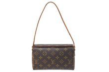Load image into Gallery viewer, LOUIS VUITTON ルイヴィトン ハンドバッグ レシタル モノグラム M51900 ゴールド金具 ブラウン 美品 中古 4c076451