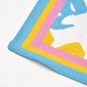 New and unused CASANOVA VINTAGE Casanova Vintage Graffiti Bandana Multicolor Used 4a007645