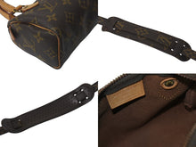 Load image into Gallery viewer, LOUIS VUITTON ルイヴィトン ミニスピーディ ハンドバッグ モノグラム M41534 PVC ブラウン ゴールド金具 良品 中古 4c076452