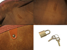 画像をギャラリービューアに読み込む, LOUIS VUITTON ルイヴィトン キーポル45 ボストンバッグ M42978 エピレザー ジパングゴールド 美品 中古 4c076470