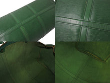 画像をギャラリービューアに読み込む, LOUIS VUITTON ルイヴィトン キーポル50 ボストンバッグ M42964 ボルネオグリーン エピレザー ゴールド金具 美品 中古 4c076471