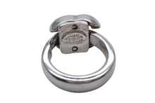 Load image into Gallery viewer, CHANEL シャネル ココマーク リング 指輪 重量約8.8g サイズ12号 01P刻印 シルバーカラー メタル 美品 中古 4c076500