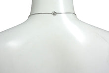 Load image into Gallery viewer, CHANEL シャネル ココマーク ネックレス 重量約3.7g 01P刻印 全長約44.5cm メタル ラインストーン シルバー 美品 中古 4c076495