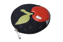 Load image into Gallery viewer, LOUIS VUITTON ルイヴィトン モノグラムサテン コントドゥフェ コインケース M92272 ブラック リンゴ 財布 小物 美品 中古 4c076540