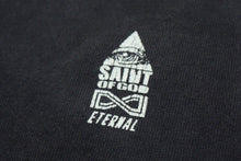 画像をギャラリービューアに読み込む, 新品未使用 SAINT Mxxxxxx × FEAR OF GOD セントマイケル フィア―オブゴッド 25SS FG_SS Tシャツ ブラック SM HR3 0000 C01 サイズOS 中古 4c076554