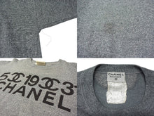 Load image into Gallery viewer, CHANEL シャネル スウェット トレーナー 5 19 31 ココマーク ロゴ 26412 1990年代 ヴィンテージ Lサイズ グレー 美品 中古 4c076557