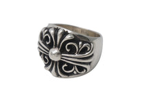 画像をギャラリービューアに読み込む, CHROME HEARTS クロムハーツ キーパーリング 指輪 サイズ18号 重量23.6g 1992刻印 シルバー925 美品 中古 4c076686