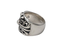 画像をギャラリービューアに読み込む, CHROME HEARTS クロムハーツ キーパーリング 指輪 サイズ18号 重量23.6g 1992刻印 シルバー925 美品 中古 4c076686