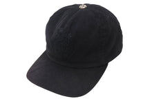 画像をギャラリービューアに読み込む, CHROME HEARTS クロムハーツ ヴァインダガー刺繍 クロスボール付き コーデュロイ トラッカー キャップ ブラック 美品 中古 4c076689