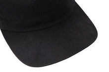 画像をギャラリービューアに読み込む, CHROME HEARTS クロムハーツ ヴァインダガー刺繍 クロスボール付き コーデュロイ トラッカー キャップ ブラック 美品 中古 4c076689