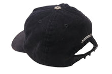 画像をギャラリービューアに読み込む, CHROME HEARTS クロムハーツ ヴァインダガー刺繍 クロスボール付き コーデュロイ トラッカー キャップ ブラック 美品 中古 4c076689