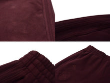 Load image into Gallery viewer, YEEZY SEASON5 CALABASAS ADIDAS イージー アディダス 17AW トラックパンツ スウェットパンツ KANYE WEST カニエ ウェスト ボルドー XS 良品 中古 4c076697