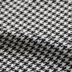 Very Good Condition DOLCE & GABBANA Dolce & Gabbana Houndstooth Pattern Setup Sweat Jersey G7TUH Black White Size 48 Used 4a007813