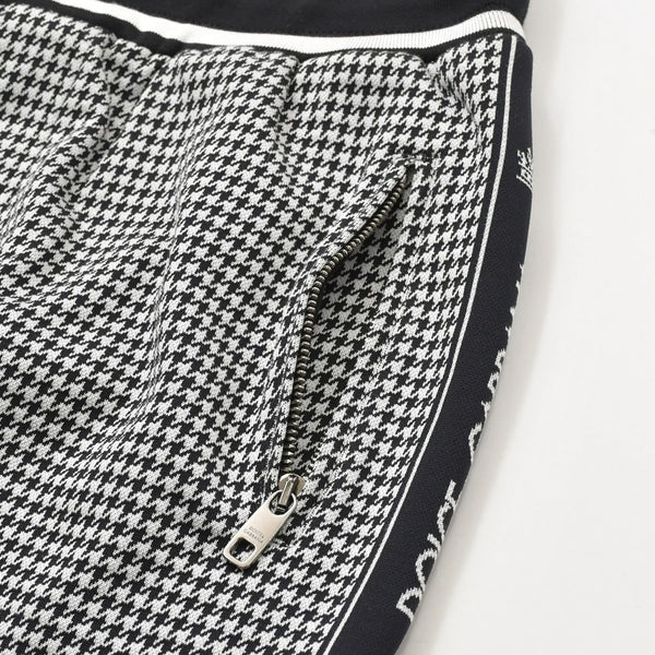 Very Good Condition DOLCE & GABBANA Dolce & Gabbana Houndstooth Pattern Setup Sweat Jersey G7TUH Black White Size 48 Used 4a007813