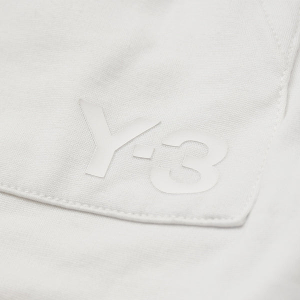 極美品 Y-3 ワイスリー サイドライン サルエル ワイドパンツ AP2429 ホワイト ブラック Mサイズ バルーンシルエット 中古 4a007824