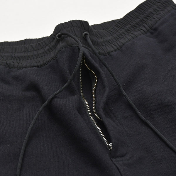 極美品 Y-3 ワイスリー ロゴ ショートパンツ 0DY001 パキスタン製 コットン ナイロン ポリウレタン ブラック サイズM 中古 4a007831
