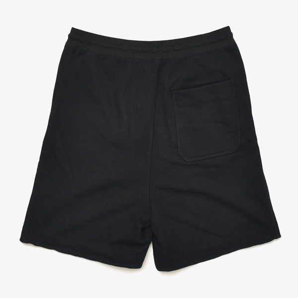 極美品 Y-3 ワイスリー ロゴ ショートパンツ 0DY001 パキスタン製 コットン ナイロン ポリウレタン ブラック サイズM 中古 4a007831