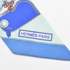 HERMES エルメス ツイリー カマイユ グリーン マルチカラー 美品 中古 4b007842