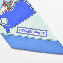 Load image into Gallery viewer, HERMES エルメス ツイリー カマイユ グリーン マルチカラー 美品 中古 4b007842
