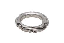 画像をギャラリービューアに読み込む, CHROME HEARTS クロムハーツ スクロールバンドリング 重量約8.7g サイズ9号 1994/.925刻印 シルバー925 美品 中古 4c076114